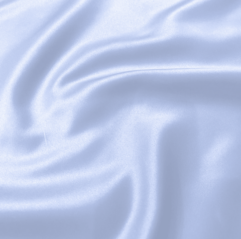Sky Blue Poly Satin 8 Foot Drape Table Linen Sky Blue Poly Satin 8 Foot Drape Table Linen