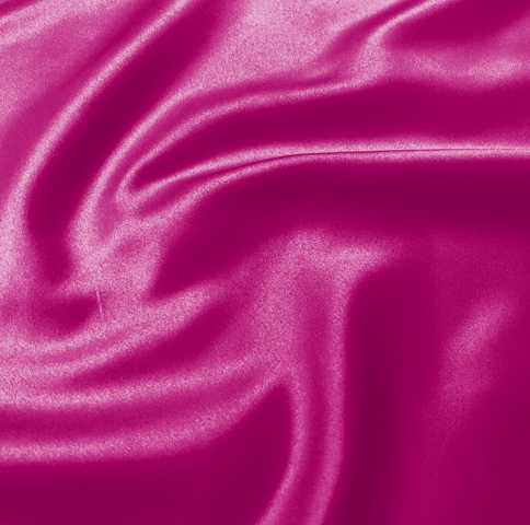 Fuschia Poly Satin 8 Foot Drape Table Linen Fuschia Poly Satin 8 Foot Drape Table Linen