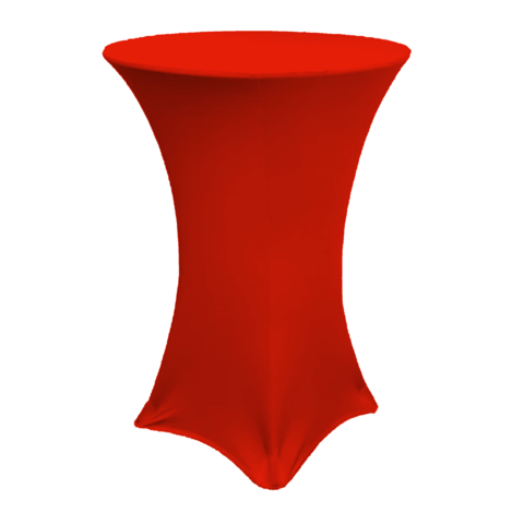32 Inch Spandex Red Cover for Cocktail Table 32 Inch Spandex Red Cover for Cocktail Table