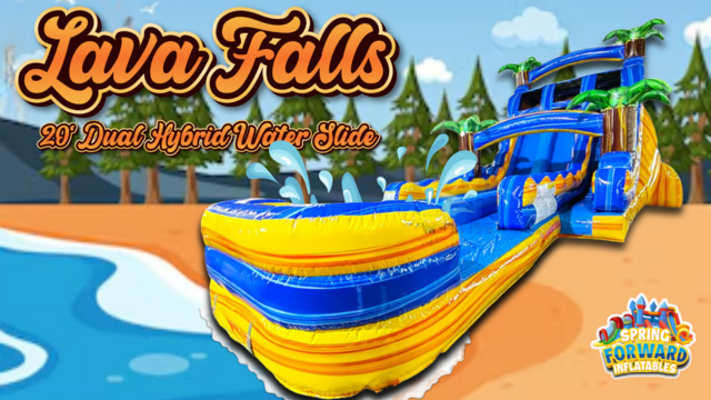 20FT LAVA FALLS DUAL LANE HYBRID 20FT LAVA FALLS DUAL LANE HYBRID