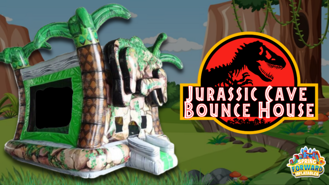 Jurassic Cave Bounce House Jurassic Cave Bounce House