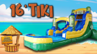 16FT TIKI WATER SLIDE