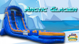 22FT Blue & Orange Single Lane Hybrid