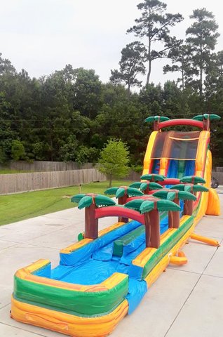 Aloha Rush Dual Lane Water Slide Aloha Rush Dual Lane Water Slide