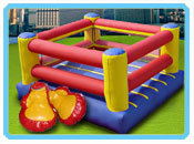 Large Inflatable Boxing Ring with Gear Large Inflatable Boxing Ring with Gear
