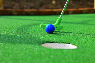 Mini Golf up to Nine Holes