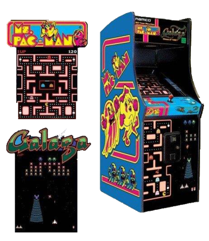 Galaga/Ms Pac-Man Arcade Rental