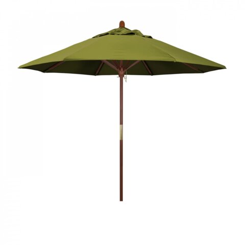 Decor - 9' Kiwi Green Linen Umbrella