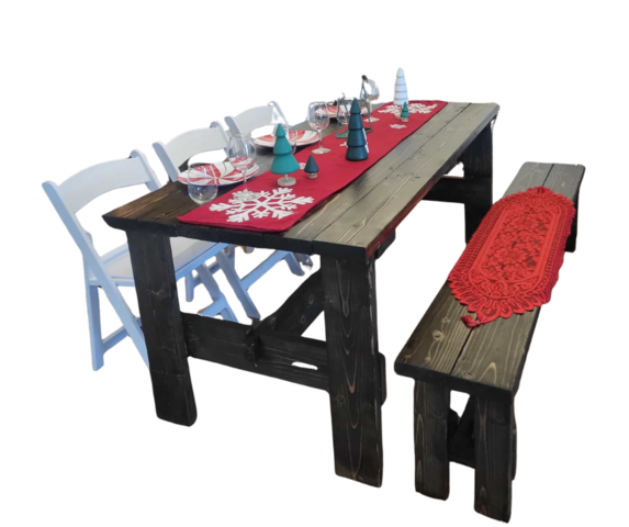 6' Farmhouse Table 6' Farmhouse Table