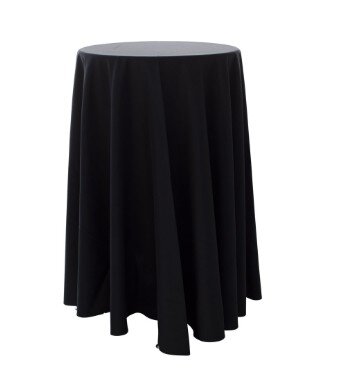 Floor Length Cocktail Table Linen Floor Length Cocktail Table Linen