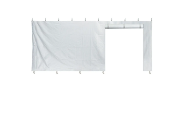 20ft Solid Sidewall with Door 20ft Solid Sidewall with Door