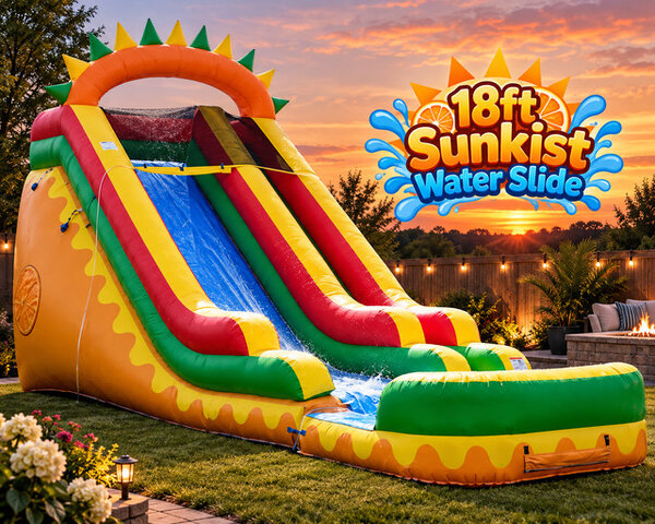 18ft Sunkist Waterslide 18ft Sunkist Waterslide
