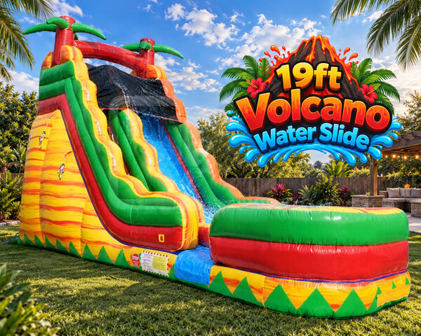 19ft Volcano Water Slide 19ft Volcano Water Slide