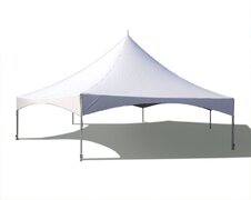 40x40 Hexagon High Peak Tent - Seats 100+