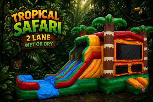 Tropical Safari 2 Lane Wet or Dry Tropical Safari 2 Lane Wet or Dry