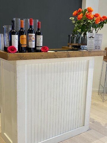 4ft Garden Wood Bar 4ft Garden Wood Bar