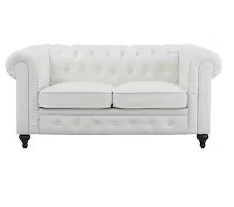 White Sofa - Leather White Sofa - Leather