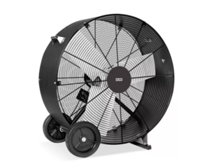 Industrial Heavy Duty Drum Fan - Black