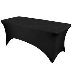 6ft Square Stretch Black