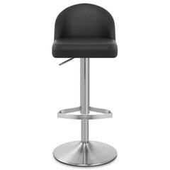 Leather Bar Stools - Black