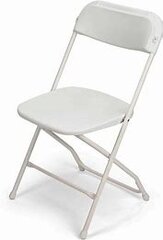 Folding Chairs - White