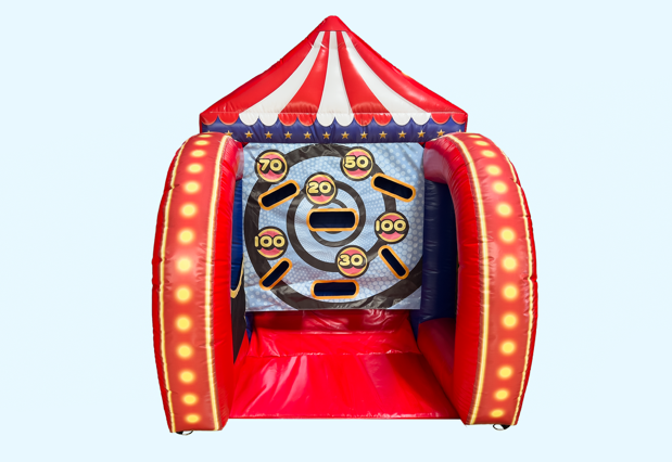 Carnival Game - Frisbee Toss Carnival Game - Frisbee Toss