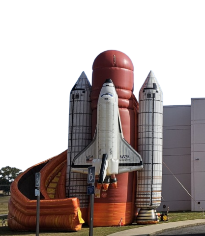 36' Space Shuttle Slide 36' Space Shuttle Slide