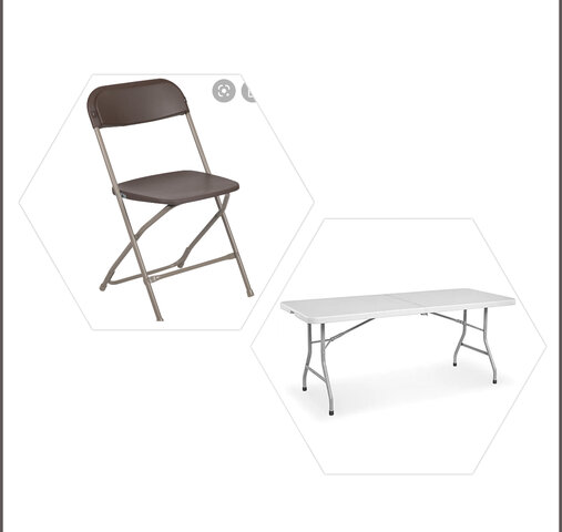 Table and Chair Package