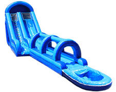 20' High Slide with 30' Slip N Splash