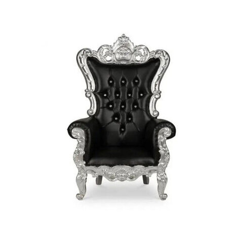 Throne - Black and Silver Throne - Black and Silver