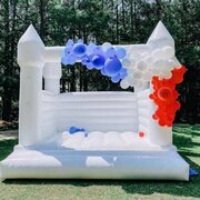 White Bounce Houses