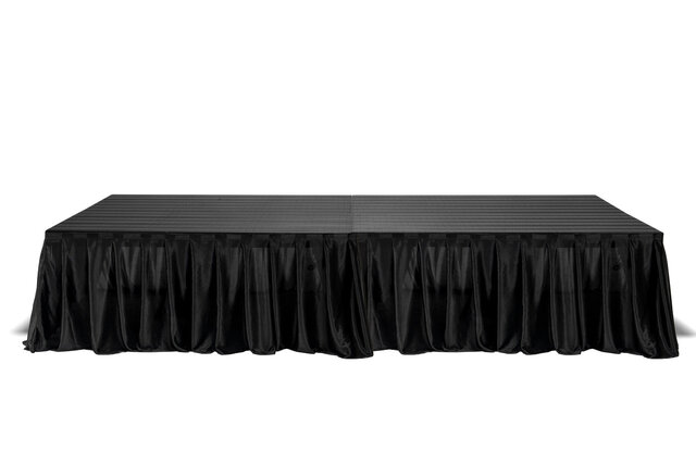 Stage Skirting (Black) Stage Skirting (Black)