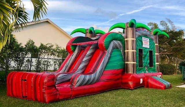 Ruby Crush Combo w/ Dual Lane Slide (Wet/Dry) 3-in-1 w/ Basketball Hoop Ruby Crush Combo w/ Dual Lane Slide (Wet/Dry) 3-in-1 w/ Basketball Hoop