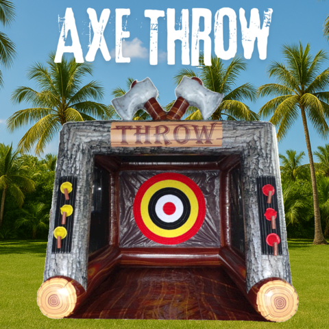 Giant Inflatable Axe Throw Giant Inflatable Axe Throw