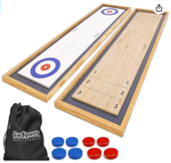 Shuffleboard and Curling 2 in 1