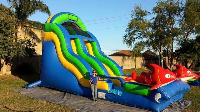 18 ft Ragin Cajun Water Slide 18 ft Ragin Cajun Water Slide