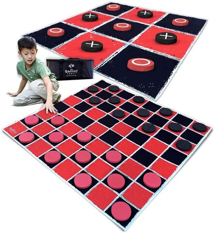 Giant Checkers or Tic Tac Toe Giant Checkers or Tic Tac Toe