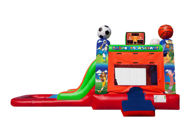 Sports water slide with pool (#26)-- Sports water slide with pool (#26)--