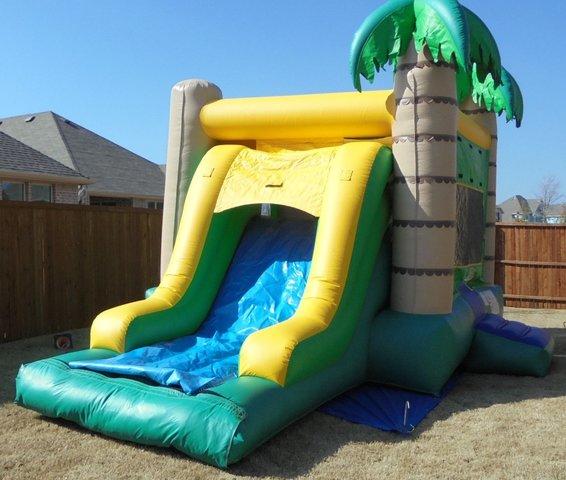 Tropical Combo Bounce House (#24) Tropical Combo Bounce House (#24)