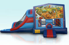 Wet Double Slide Dino Character Combo Wet Double Slide Dino Character Combo