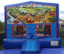2 in 1 Large Dino Bounce House