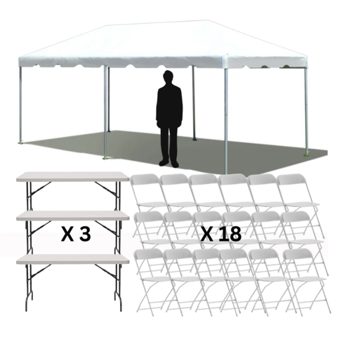10x20 West Coast Frame Tent Package 10x20 West Coast Frame Tent Package