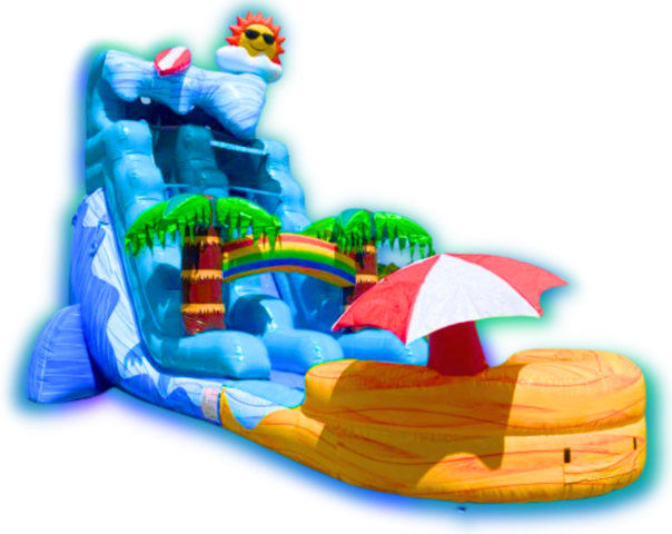 18' Beach Party Waterslide 18' Beach Party Waterslide
