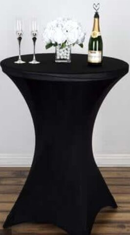 Black Table Cloths Cocktail Black Table Cloths Cocktail
