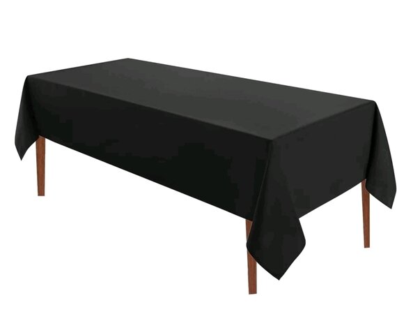 8ft table black tablecloth 8ft table black tablecloth