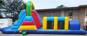 40ft obstacle with slide ( Dry )