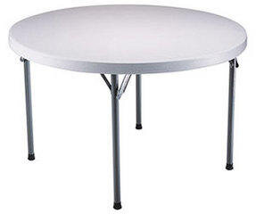 Tables - White Round Resin 48 inch (TC48RW) Tables - White Round Resin 48 inch (TC48RW)