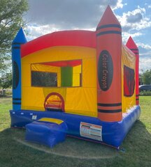 Crayon Bounce House