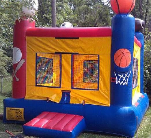 Medium Sports Bounce House Medium Sports Bounce House