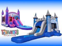 Bounce House-Slide with Pool
